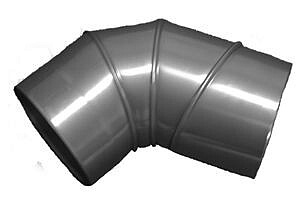 Колено угол 90 Ф130 нержавейка