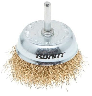 Щетка для шлифовальных машин чашка гофрированная 100мм ВОЛАТ