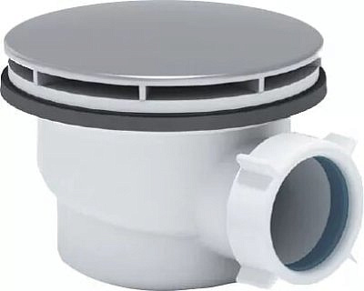 Сифон для низкого поддона D90мм DK-01-08 (Е320С)