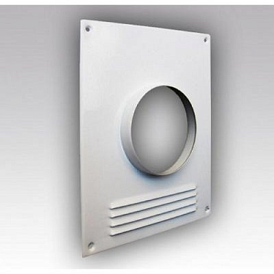 Площадка ТПМР 120 торцевая с решеткой d 120 металлическая