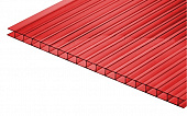 Поликарбонат Красный   4мм (6м)