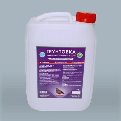 Грунтовка-023 глубокопроникающая Адмирал (10л)