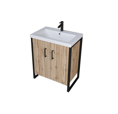 Тумба Grunge Loft 70Н 2 двери Дуб Вотан