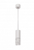 Светильник подвесной (подвес) ЭРА 22 PL WH MR 16 GU10 потолочный цилиндр  белый
