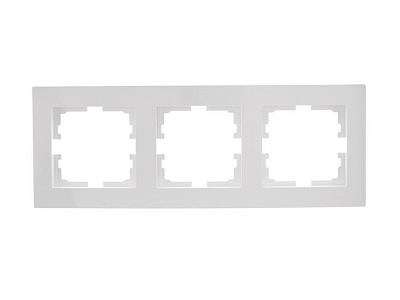 Рамка  3 местная горизонтальная  Весна 742-0200-148