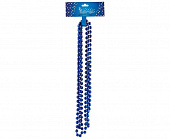 Бусы "Классик" цвет синий 104071