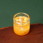 Свеча гелевая Зима это .."Золотой шик", 3х3х3см  6254507