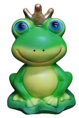 Садовая фигура Лягушка царевна полистоун
