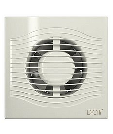SLIM 4С Ivory Вентилятор накладной с обрат клапаном D100 