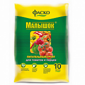 Грунт "МАЛЫШОК" для томатов и перца 10л Фаско
