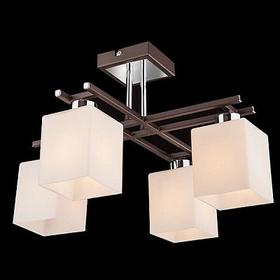 Люстра 70018/4 хром, венге