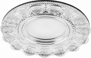 Светильник точечный Feron CD912 прозрачный хром G5.3  