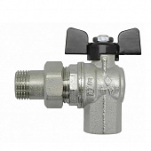 Кран шаровый 594 тип американка угловая  3/4"