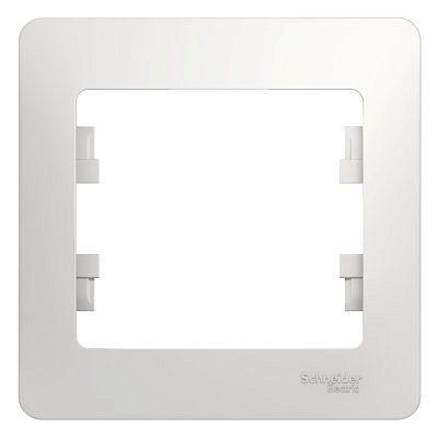 Рамка 1 место , белая SchE GSL000101