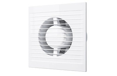 Вентилятор E125S осевой вытяжной с антимоскитной сеткой D125