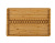 Поднос из бамбука  Foresta di bambu, р-р: 35*22*1.9 см