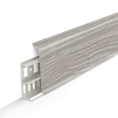 Плинтус напольный Ideal Деконика Орех антик (85 мм)