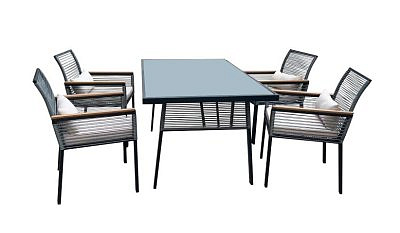 Набор мебели "Гранд" стол 1630*900*740 + 4стула