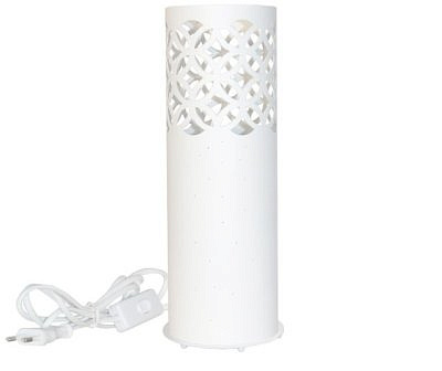 Светильник  настольный ЭЛЕТЕХ Касабланка ННБ 63-60-009 бел. муар /шнур бел. 
