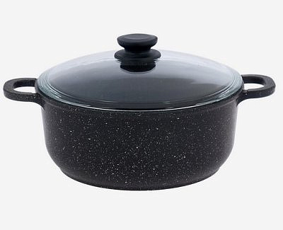 Кастрюля ОРИОН 4л алюмин. с антипр.покрытием со ст.крышкой Гардарика 1704-04-10