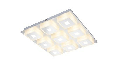 Люстра потолочная GLOBO 41111-9 хром 9*5W LED