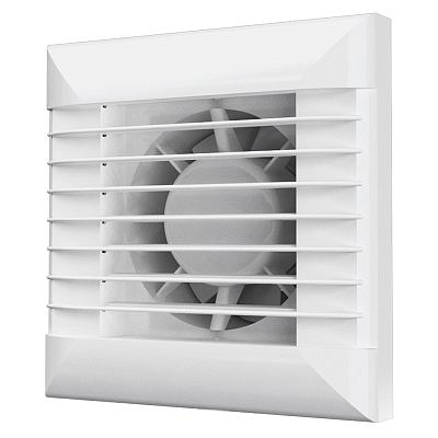 EURO 4A Вентилятор осевой  вытяжной с автоматическими жалюзями D100