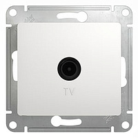 Механизм розетки TV/R проходная 4DB белая SchE GLS000195