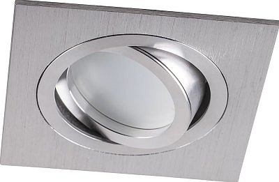 Светильник потолочный встраиваенмый Feron DL2801 черный хром MR16 G5.3 32639