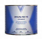 Эмаль "V" ПФ-115 Красная 1,8кг 276697