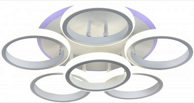 Светильник потолочный светодиодный с пультом 6057-106 Kresenz 70Вт+8Вт 4000K-6000K LED