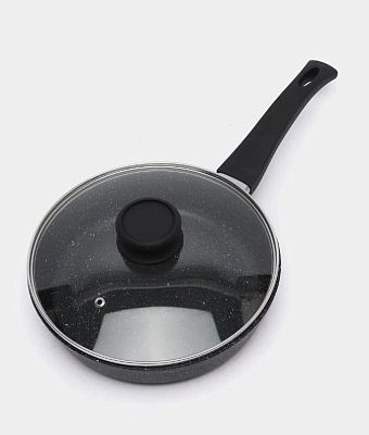 Сковорода Гардарика Орион 26см с антипригарным покрытием со стеклянной крышкой 1226-04-10