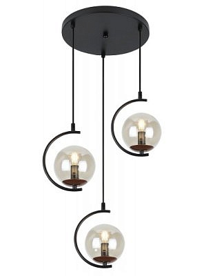 Светильник подвесной (подвес) 3103-203 Marlen 3 x E14 40 Вт модерн 