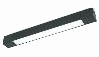 Светильник трековый светодиодный на шинопровод черный Feron 132 AL белый 20w 1400 Lm 4000k 120 градусов 48380