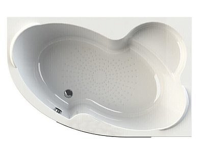 Ванна акриловая Vannesa Ирма 2 149*96 правая, фронтальная панель с полотенцедержателем, каркас