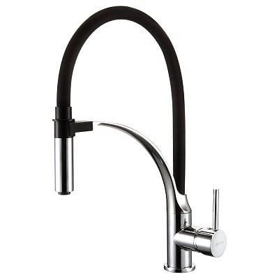 Смеситель для кухни Lemark LM6007C Soul с гибким изливом,хром 