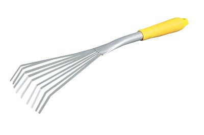 Грабли веерные мини пластиковая ручка