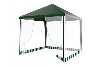 Шатер-тент ECOS TZGB-106 (2,4*2,4/3*3м,ПЭ110 гр/м2) 4 москит стенки (2,4*2,4/3*3м)