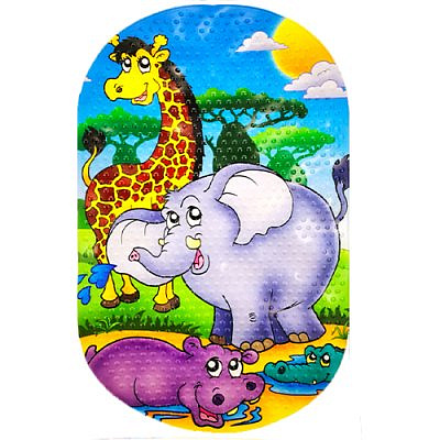 Spa-коврик для ванны AQUA-PRIME 68х38см Зоопарк