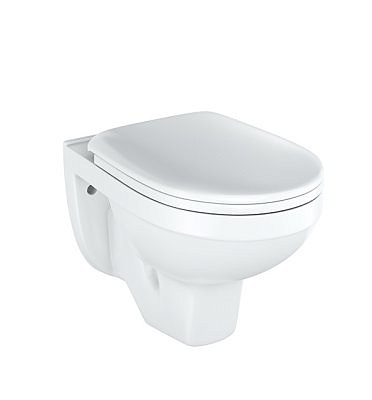 Унитаз подвесной Rosa Рио с сиденьем полипропилен 