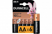 Элемент питания Duracell АА/LR6 6штук 14859