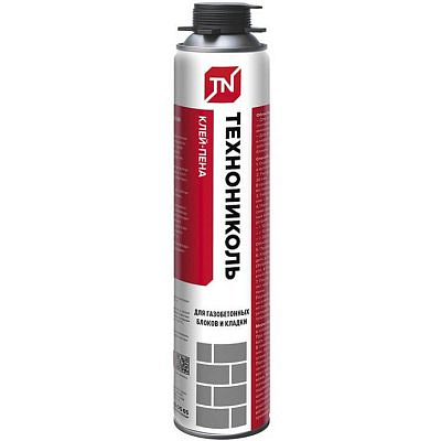 Клей-пена ТЕХНОНИКОЛЬ для газобетонных блоков и кладки 900г