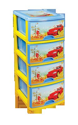 Комод М1243 (4секции) детский для мальчиков 