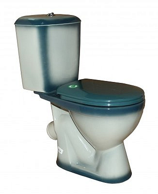 Компакт Rosa Лира зеленый декор с сиденьем