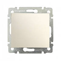 Механизм выключателя 1-клавиша СП Valena 10А IP31 слоновая кость 774301