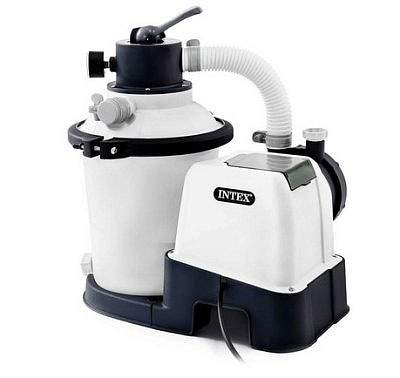 Фильтр бассейна песочный 3500л/час, резервуар для песка 6,5 кг, фракция 0.45-0.85мм INTEX