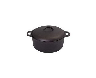 Кастрюля чугунная 3л TM MYRON COOK MC5032