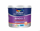 Краска водно-дисперсионная DULUX BINDO 7 для стен и потолка износостойкая матовая белая База BW 2,5л.
