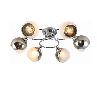 Люстра 24100-6 CR Fresco 6xE27/60W (63*63*18)