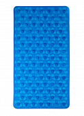Коврик AQUA-PRIMA Соты 67*37см синий