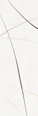 Плитка керамическая Керамин Флокк 7С белый 30х90